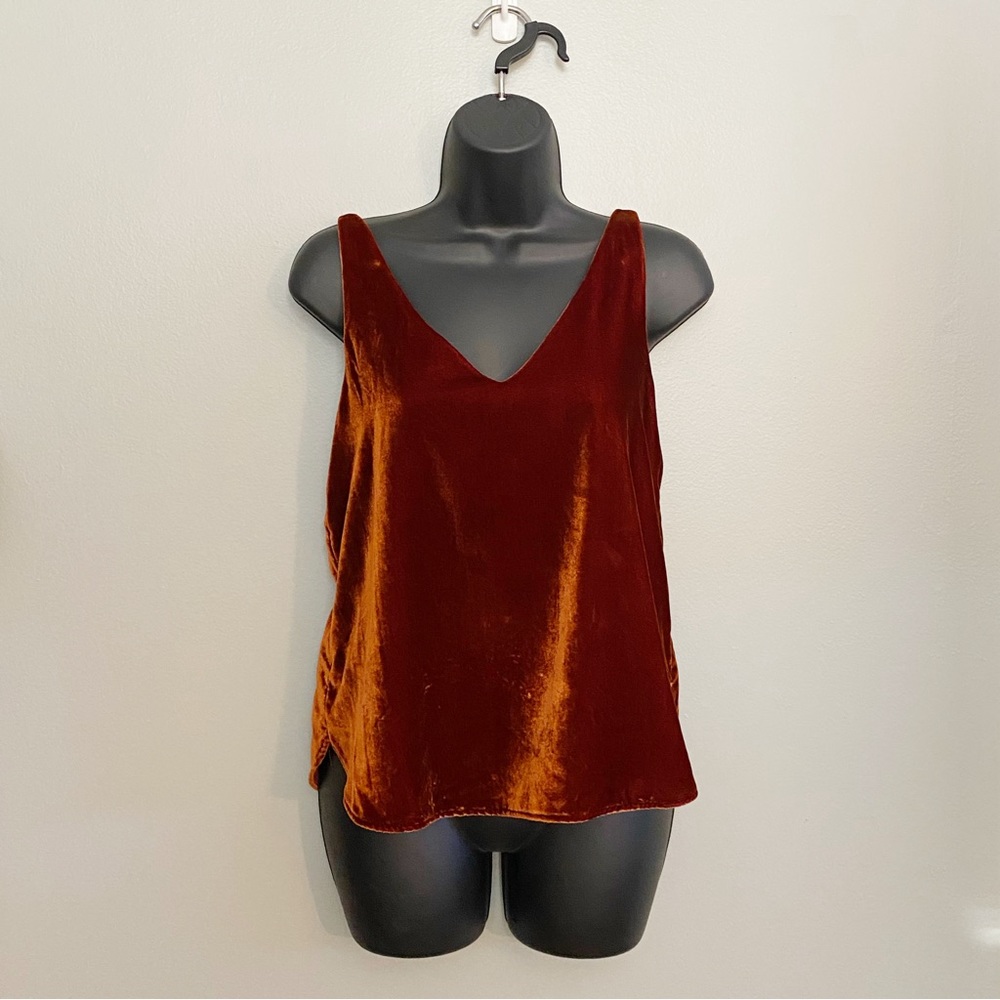 Loft Petite Velvet Shell - Picture 3 of 6